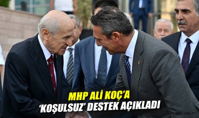 MHP’den Ali Koç’a Koşulsuz Destek Açıklaması!