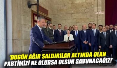 Özgür Özel, 102. Yılda Atatürk’ü Andı