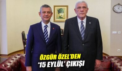 Özgür Özel: Cesaretimizle 100 Yıl Önceki Gibi