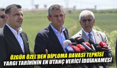 Özgür Özel’den İmamoğlu Davasına Sert Eleştiri!