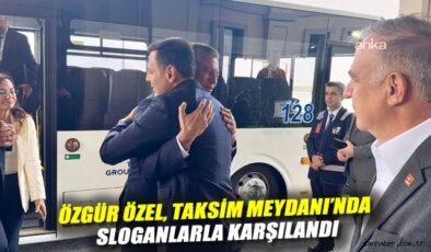 CHP 102 Yaşında! Özgür Özel Taksim’de Buluştu