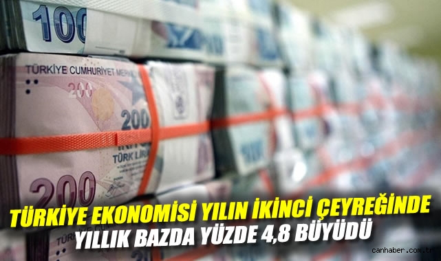 GSYH Yüzde 4,8 Arttı, Ekonomi Güçleniyor!