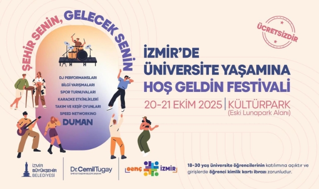İzmir’de Gençlik Festivali Heyecanı Başlıyor!