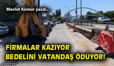 İzmir’de Yol Kazıları Sorunlu Bırakılıyor!