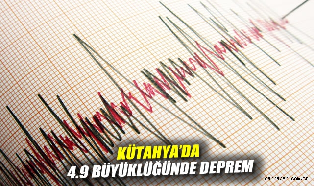 Simav’da 4.9 Büyüklüğünde Deprem Meydana Geldi