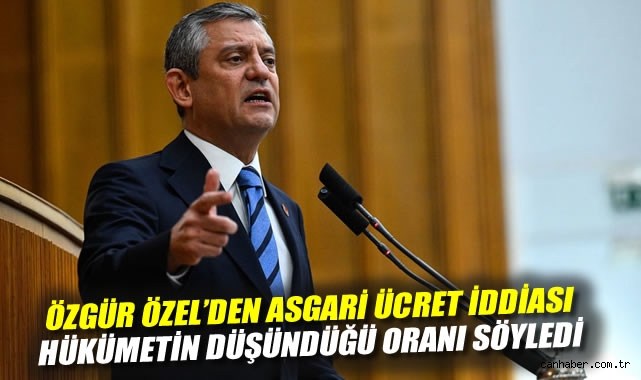 CHP Lideri: Asgari Ücrette Yüzde 20 Zam Planı!