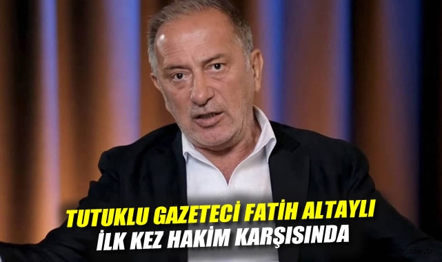 Fatih Altaylı Hakim Karşısında: Tehdit Suçu