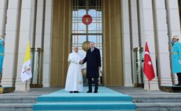 Erdoğan, Papa 14. Leo’yu Tarihi Törende Ağırladı!