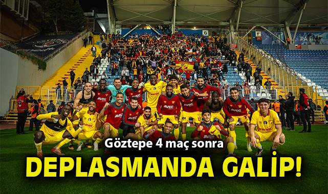 Göztepe Deplasmanda Moral Buldu, Avrupa Hedefi Süper!