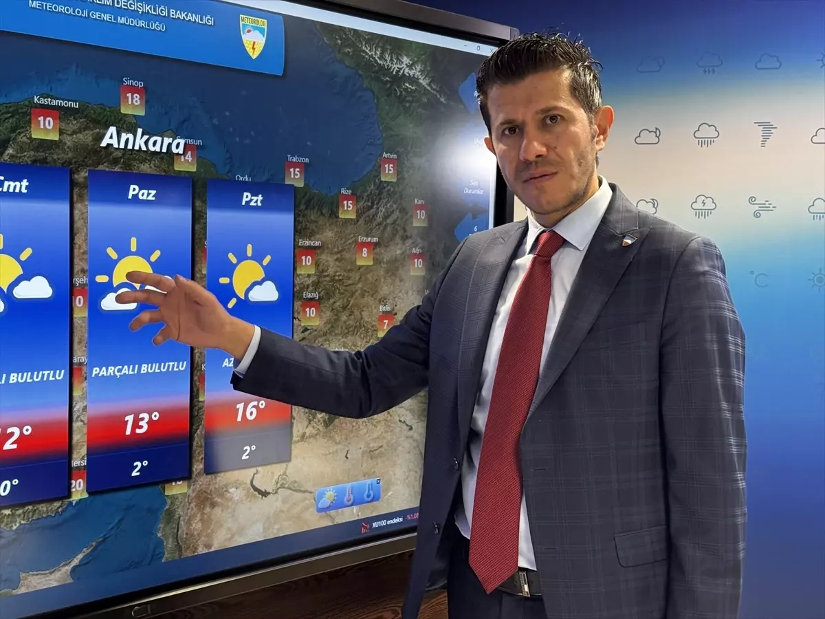 Hafta Sonu İç ve Doğu Kesimlerde Sağanak Bekleniyor!