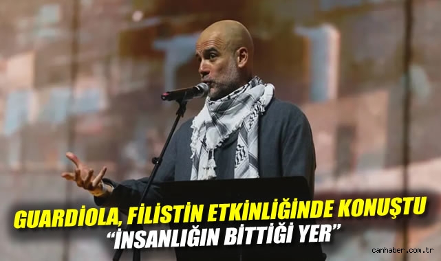 Guardiola’dan Filistin İçin Güçlü Mesaj!
