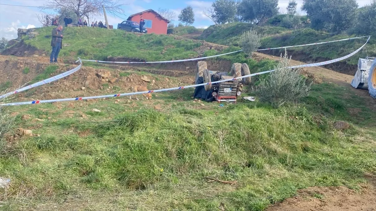 Ödemiş’te Traktör Devrildi: 1 Kişi Hayatını Kaybetti