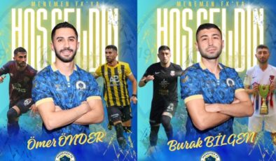 Menemen FK, İki Yeni Transferle Güçleniyor!