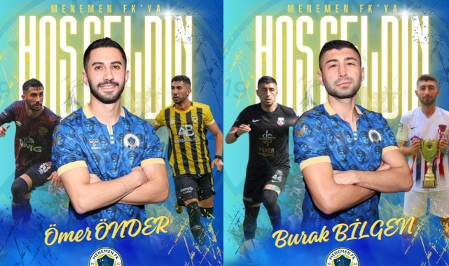 Menemen FK, İki Yeni Transferle Güçleniyor!