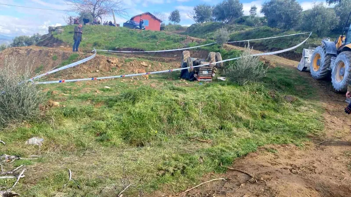 İzmir’de Traktör Devrildi: Sürücü Hayatını Kaybetti