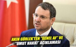 Adalet Bakanı’ndan Genel Af ve Sosyal Medya Açıklamaları