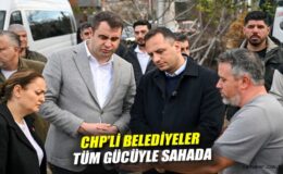 Bornova’da Yağış Sonrası Acil Yardım Çalışmaları