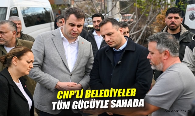 Bornova’da Yağış Sonrası Acil Yardım Çalışmaları