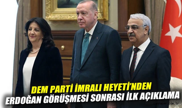 Erdoğan ile DEM Parti Görüşmesinde Önemli Mesajlar!