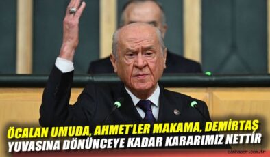 Bahçeli: Terörsüz Türkiye İçin Kararlıyız!