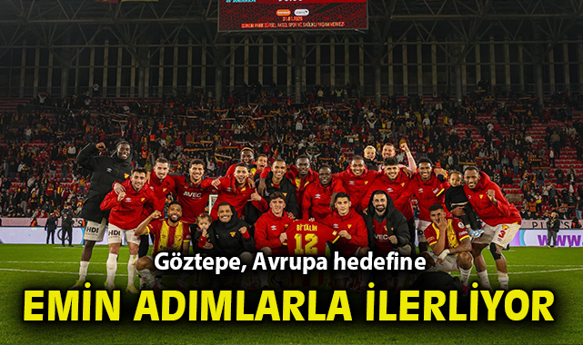 Göztepe, Avrupa Hedefinde 3 Puanla İlerliyor!