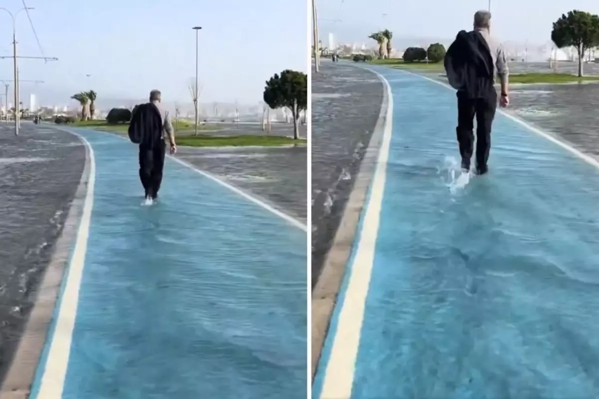 İzmir’de Şiddetli Yağış Hayatı Felç Etti!