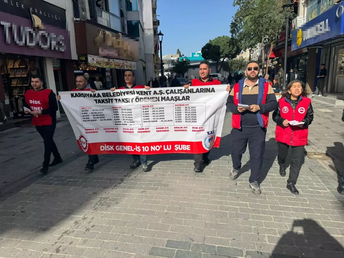 İşçilerden İtiraz: Maaşlarımızı İstiyoruz!