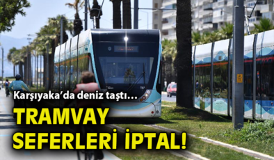 Karşıyaka Tramvayı Seferleri Sınırlı Hizada!