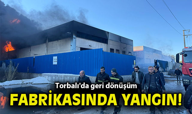 Subaşı’nda Geri Dönüşüm Tesisinde Yangın!