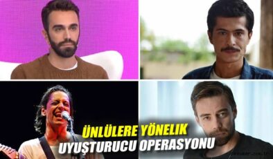 Ünlü İsimlere Uyuşturucu Operasyonu: 17 Gözaltı!