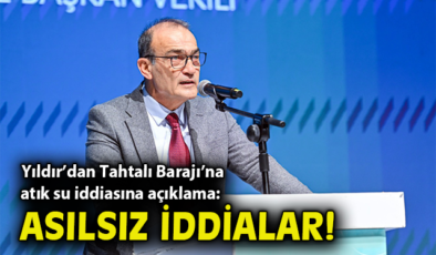 İzmir’de Tahtalı Barajı İddialarına Cevap!