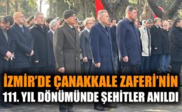 Çanakkale Zaferi’nin 111. Yılı İzmir’de Kutlandı!