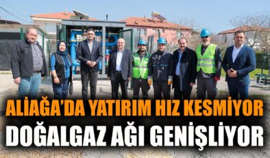 Aliağa’da Aşağı Şehitkemal’e Doğalgaz Müjdesi!
