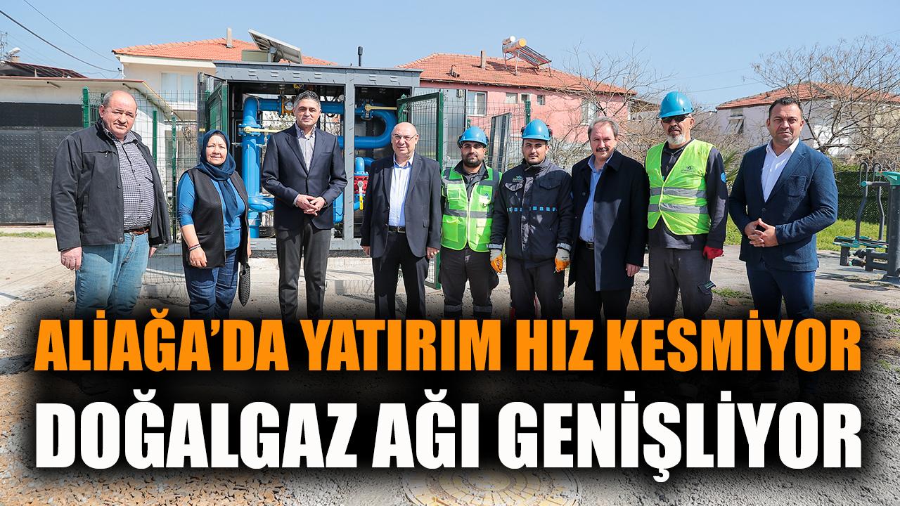 Aliağa’da Aşağı Şehitkemal’e Doğalgaz Müjdesi!