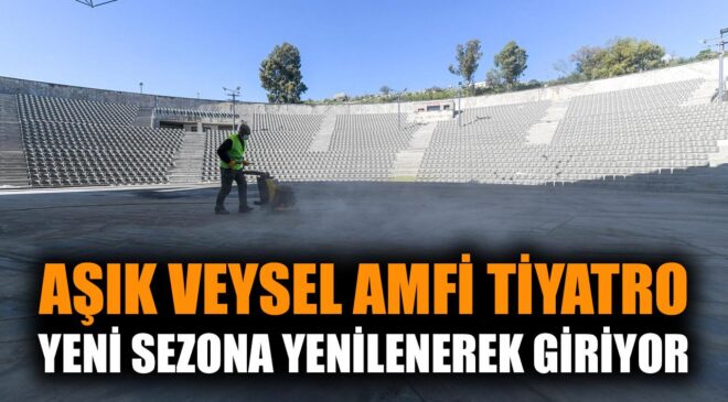 Bornova Amfi Tiyatro’ya Yenilik: 5250 Koltuk!