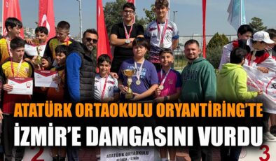 Atatürk Ortaokulu Oryantiringde Şampiyonluk Yakaladı!