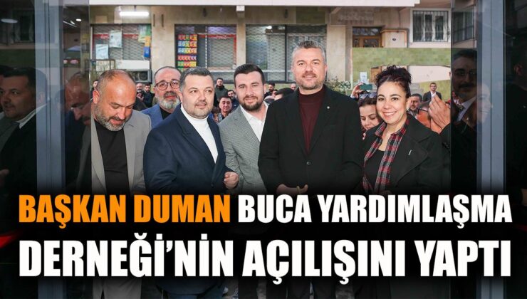 Buca’da Dayanışma Derneği Açılışı Coşkuyla Gerçekleşti