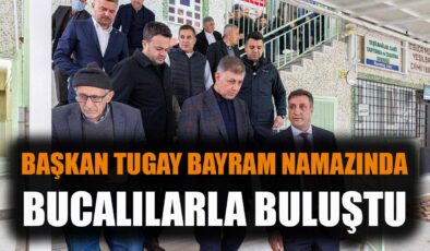 Buca’da Bayram Neşesi: Başkan Tugay Çocuklarla