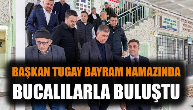 Buca’da Bayram Neşesi: Başkan Tugay Çocuklarla