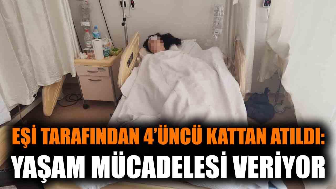 İzmir’de Şiddete Uğrayan Kadın Balkondan Atıldı!