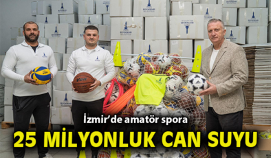 İzmir’den Amatör Kulüplere 5 Milyon Liralık Destek