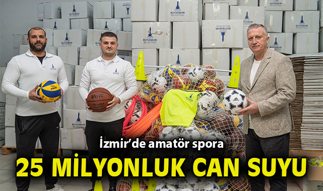 İzmir’den Amatör Kulüplere 5 Milyon Liralık Destek