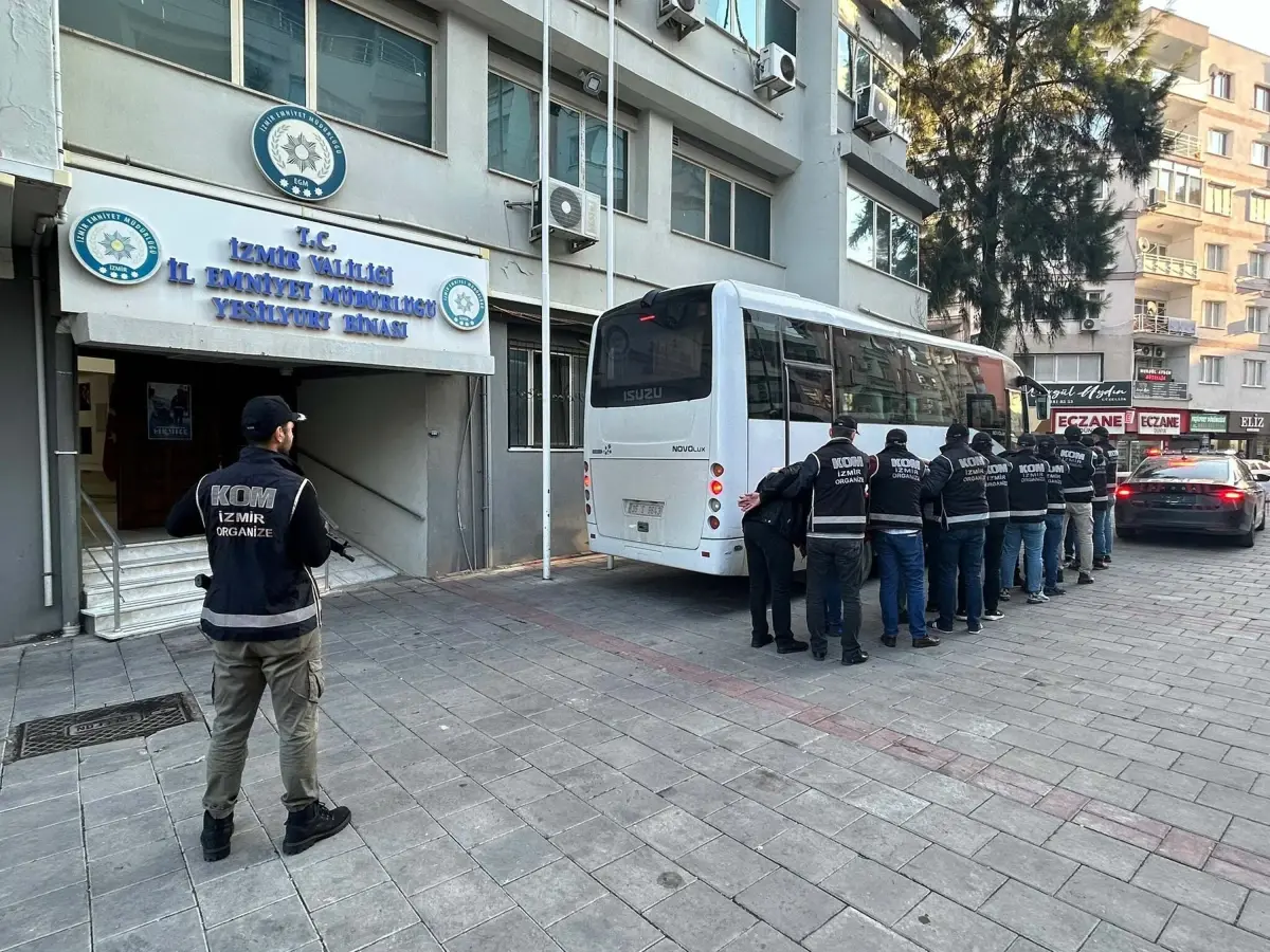 İzmir’de ‘Genç Osman Çetesi’ne Büyük Operasyon!