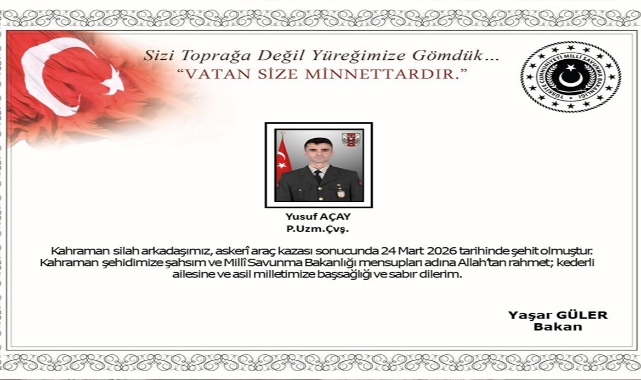 Ağrı’da Askeri Araç Kazasında Şehit Acısı