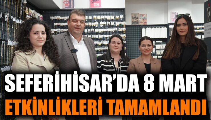 Seferihisar’da Kadınlar Günü’nde Dayanışma Rüzgarı