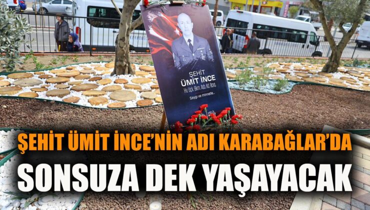 Şehit Ümit İnce Parkı, Vatan Sevgisini Yaşatıyor