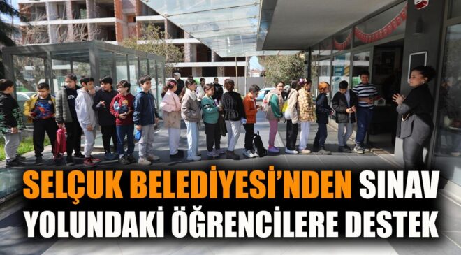 Efes Selçuk’ta Öğrencilere Sınav Desteği!