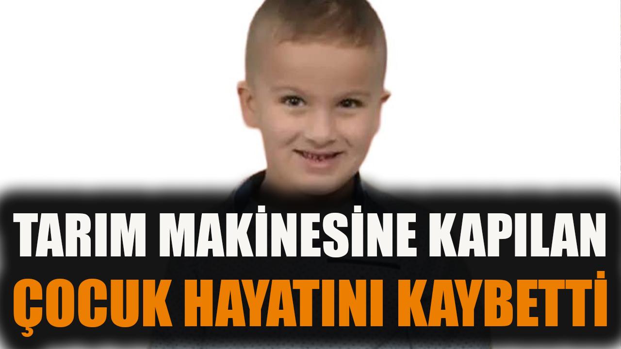 Traktör Kazasında 11 Yaşındaki Çocuk Hayatını Kaybetti