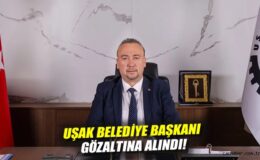 Uşak Belediye Başkanı’na Rüşvet Operasyonu!