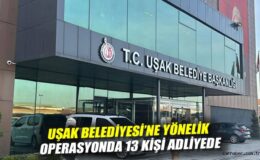 Uşak Belediye Başkanı Rüşvet Operasyonunda Gözaltında!